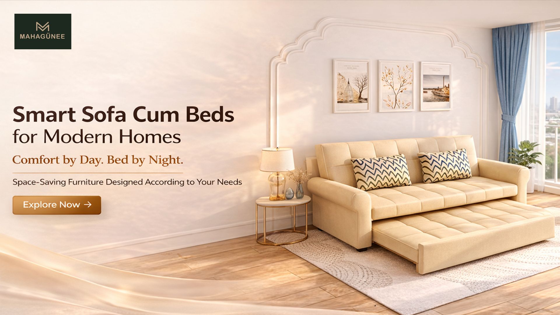 Sofa cum bed